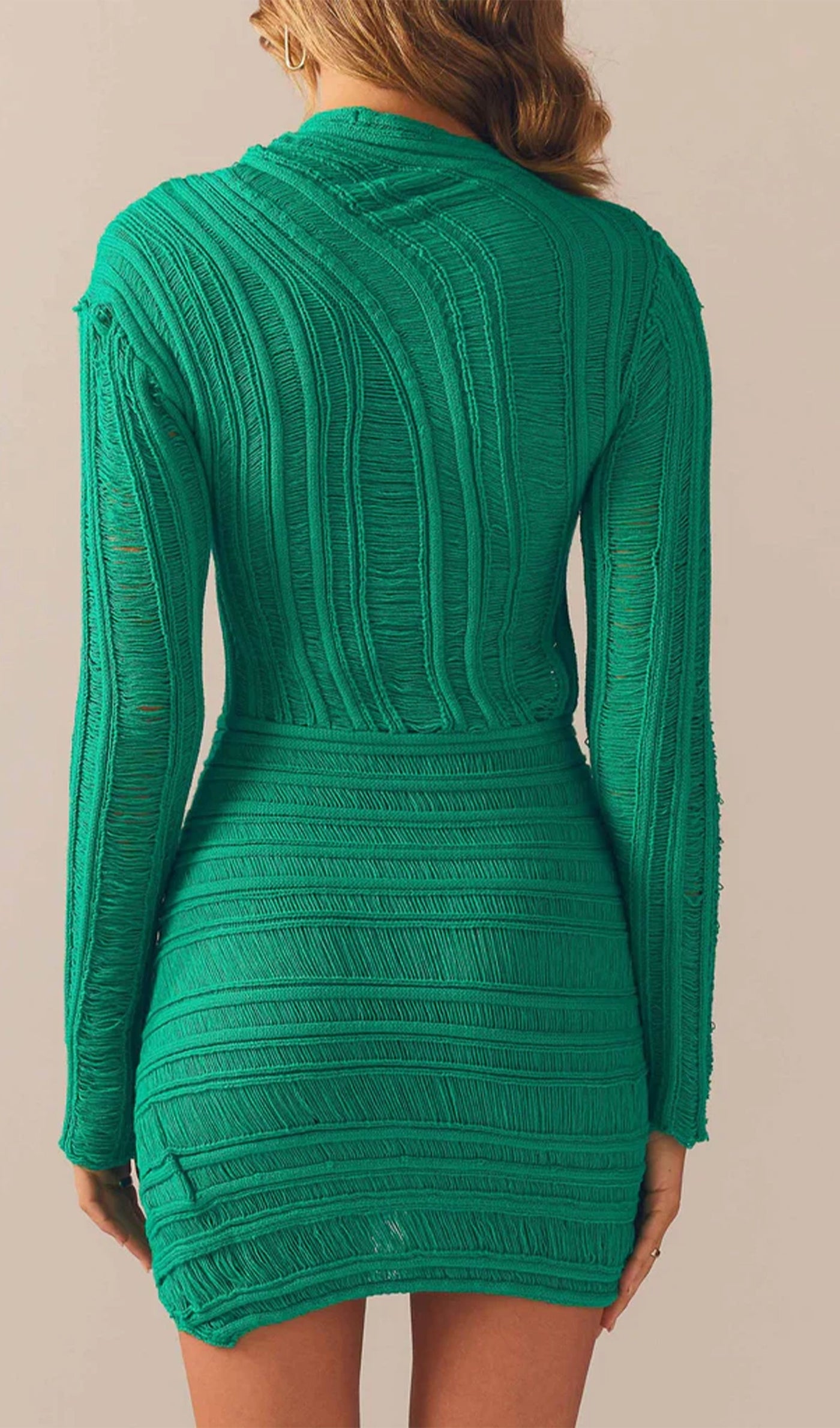 Sheer. Sultry. Unforgettable. The Hollow Out Mini Dress is made to steal the spotlight. 🔥