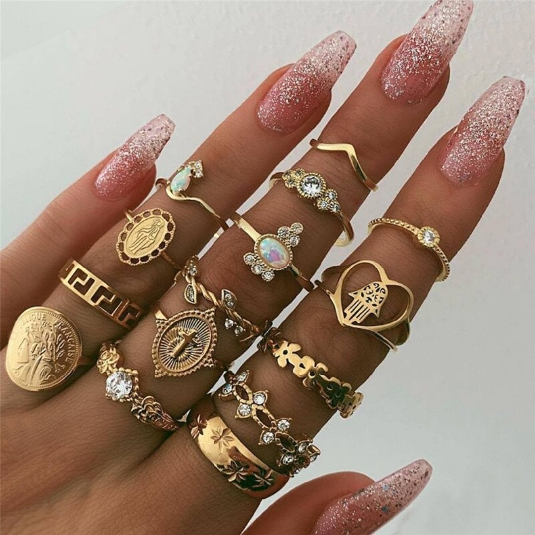 Premium Ring Pack (8–12 pcs)