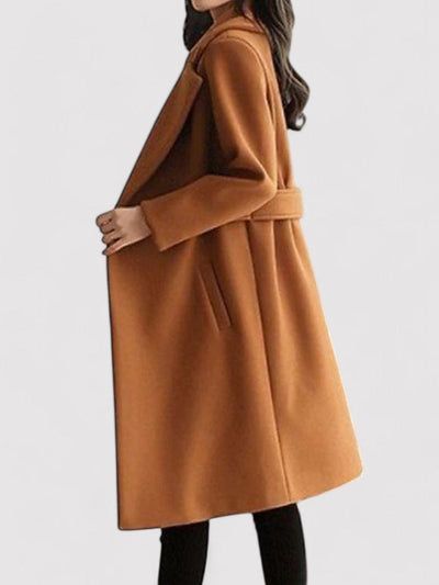 Skyler™ - elegant coat with belt