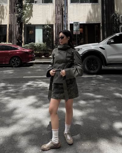 Millie – Cropped Trench Coat for Effortless Autumn Elegance