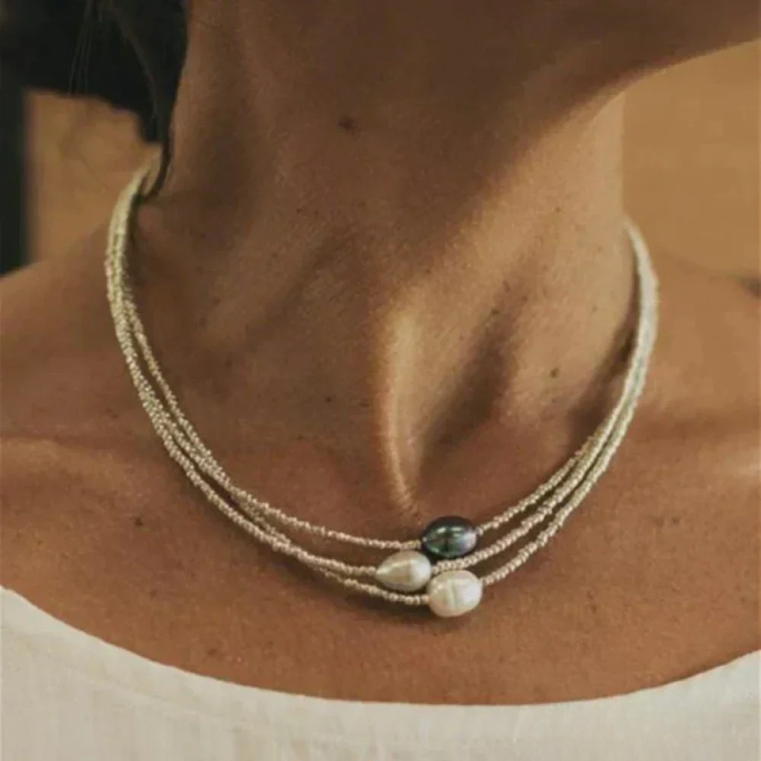 Eternal Elegance Pearl Necklace