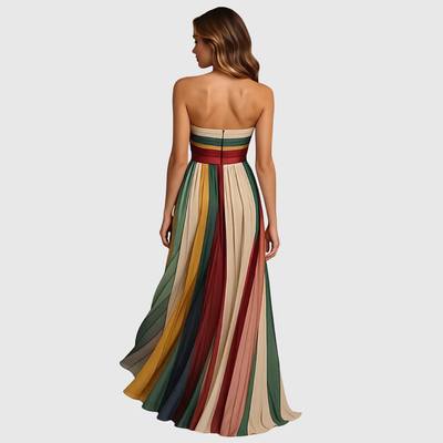 Isola | Chic Long Dress With Elegant Details