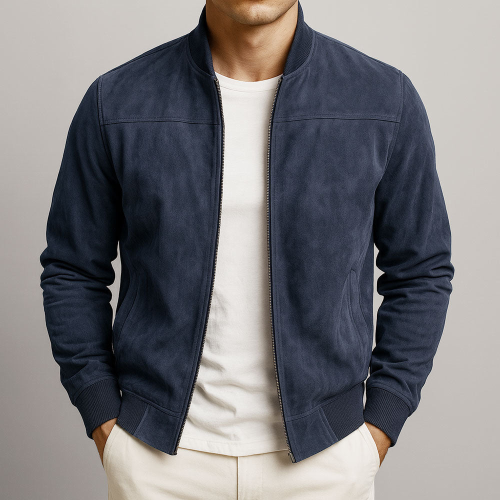 Griffin – Classic Suede Bomber