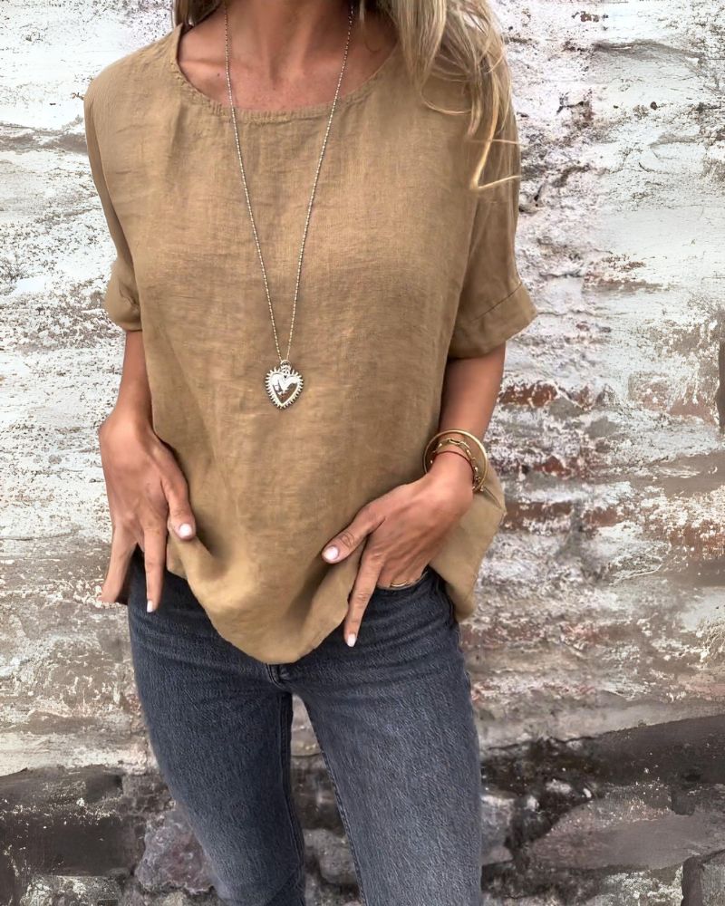 Seren™ | Airy Elegance T-Shirt [+Free Bangle Gift]