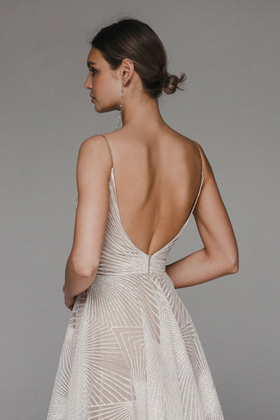 Thalassa - Sparkly Floor Length Party Dress