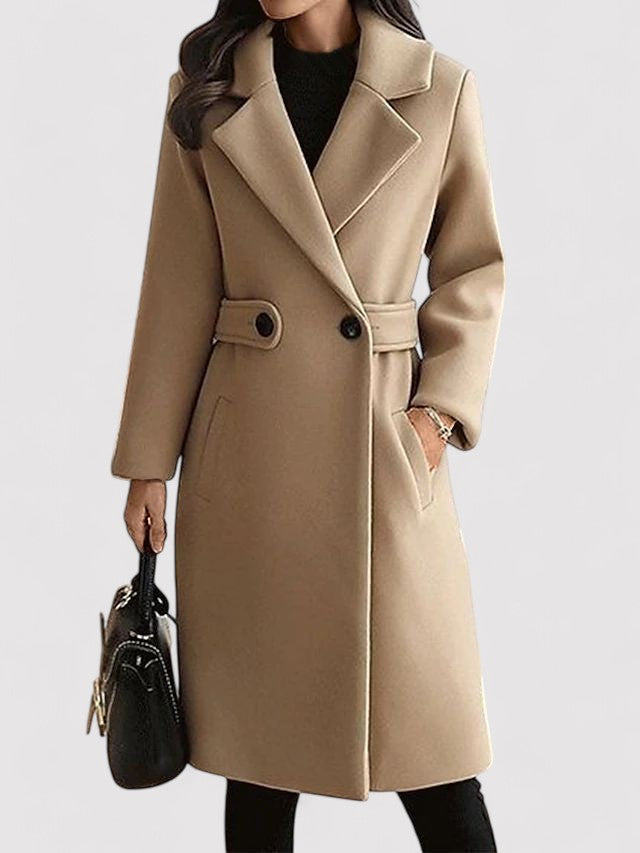 Skyler™ - elegant coat with belt