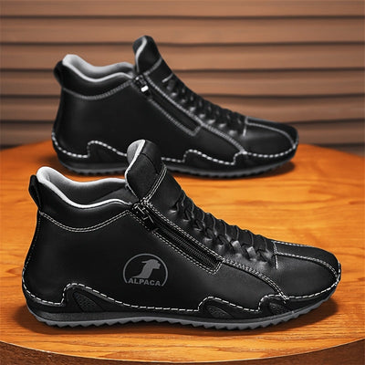 Juniper – All-Weather Comfort Shoes with Zip Closure