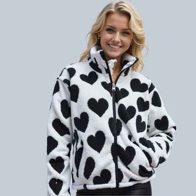 Catherine – Reversible Jacket with Hearts