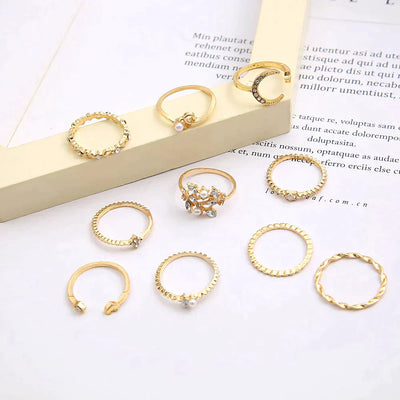 Bohemian Ring Pack (10 pcs)