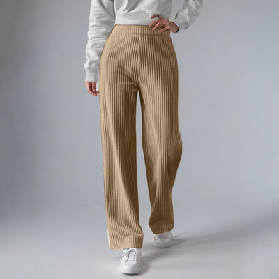 Everly - Rib-Knit Sweatpants