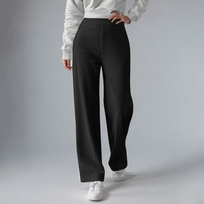 Everly - Rib-Knit Sweatpants