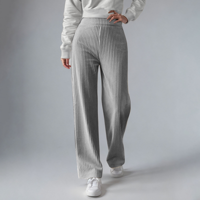 Everly - Rib-Knit Sweatpants