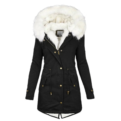 Mila – Winter Coat with Faux fur Lining