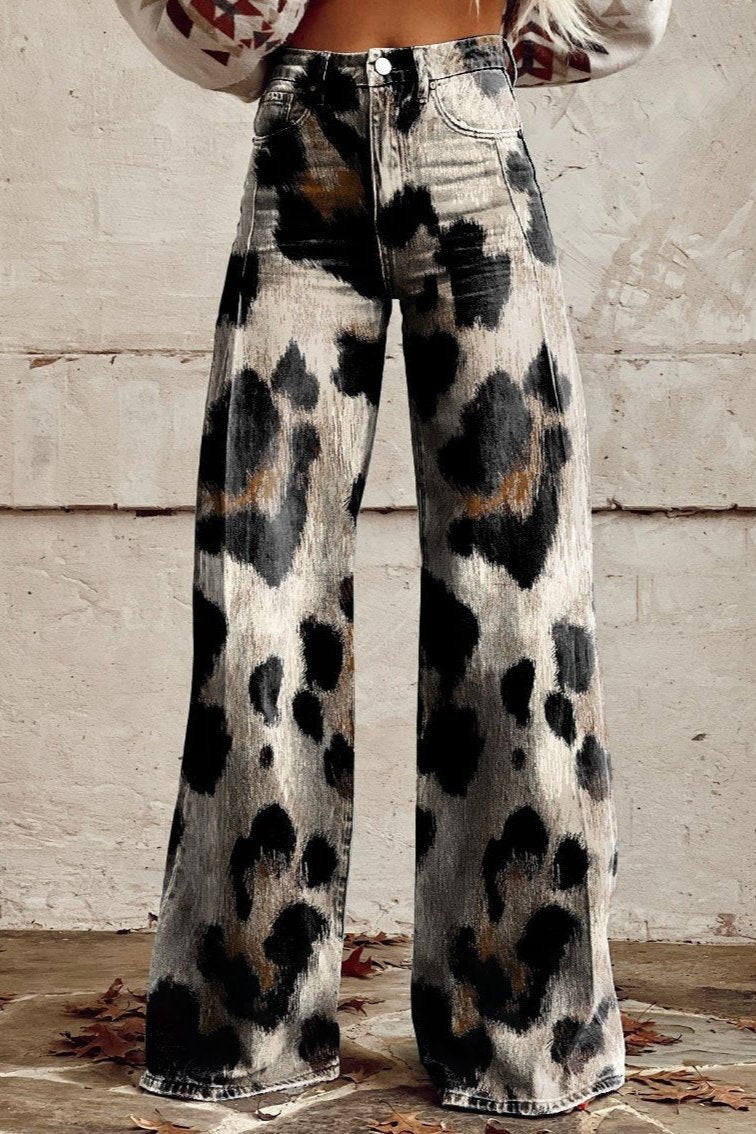 Clover – Vintage Wide-leg Boho Trousers