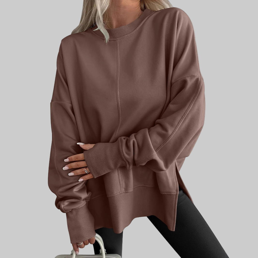 Saskia – Comfy Oversized Long Sleeve Sweatshirt