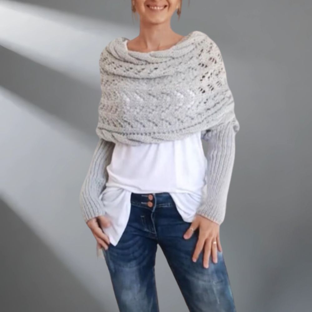 Alice – Lightweight stylish winter shawl