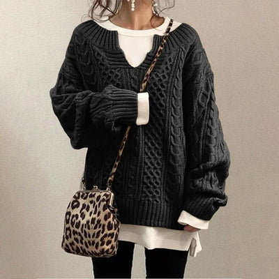Maddie™ - Stylish Oversized knitted sweater