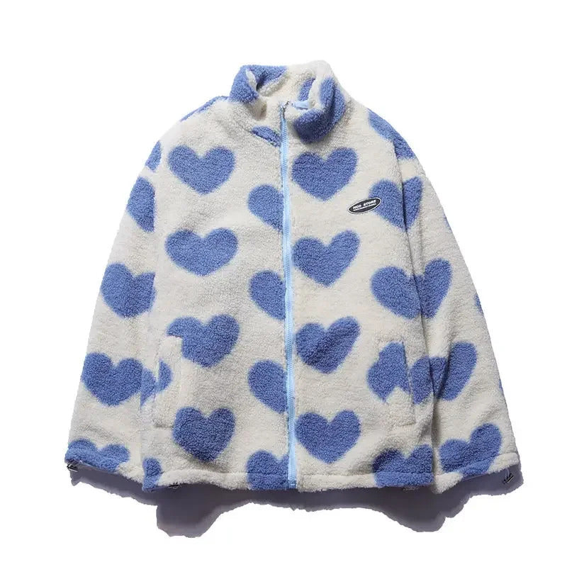 Catherine – Reversible Jacket with Hearts