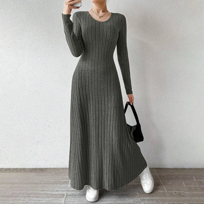 Lucy Rose - Elegant Midi Dress for Women