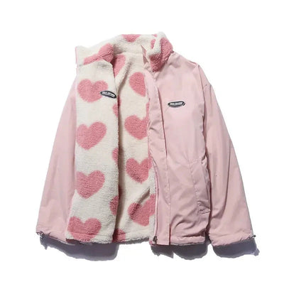 Catherine – Reversible Jacket with Hearts