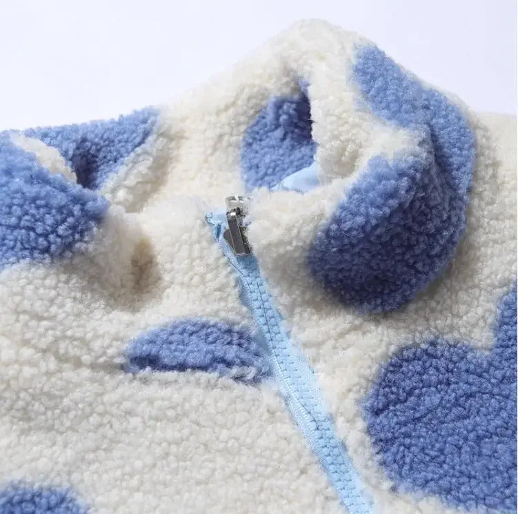 Catherine – Reversible Jacket with Hearts