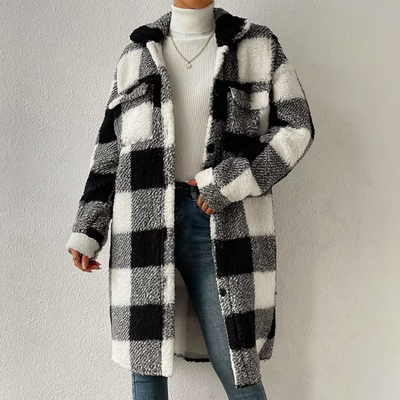 Charlotte - Plaid Coat
