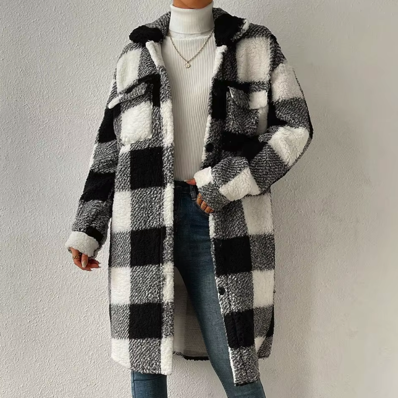 Charlotte - Plaid Coat