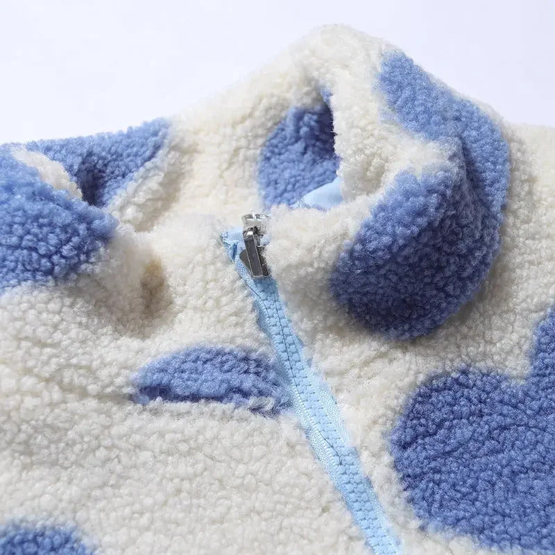 Catherine – Reversible Jacket with Hearts