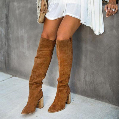Fern | Casual Knee-High Boots
