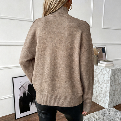 Aurenna - Stylish Casual Turtleneck Sweater