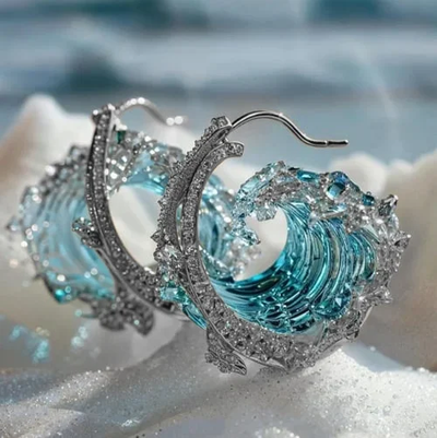 Azure Tide Earrings