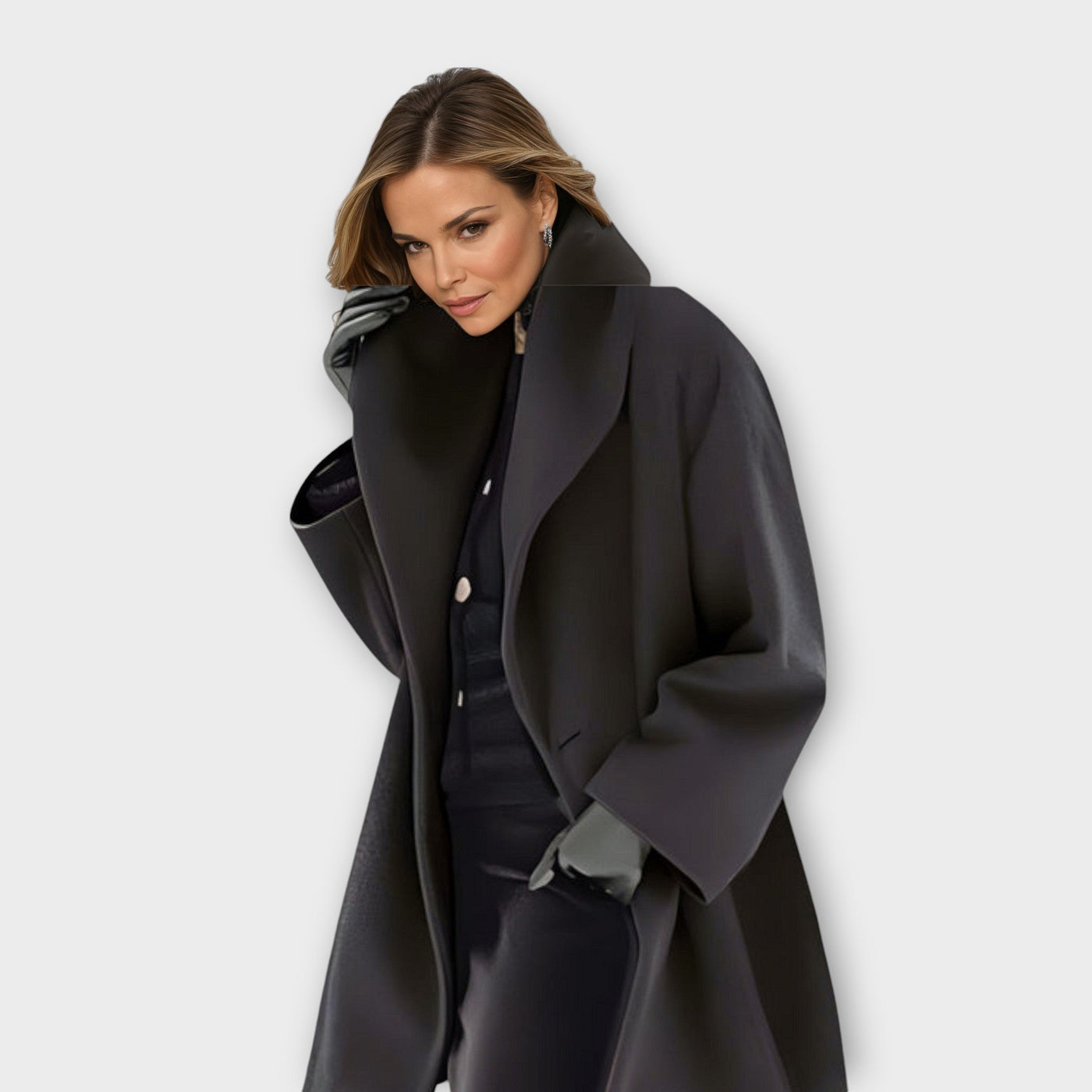 Emelyn™ Windproof wool coat