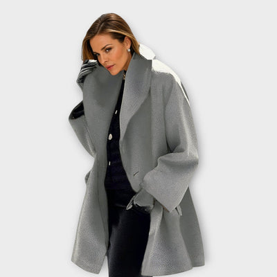 Emelyn™ Windproof wool coat