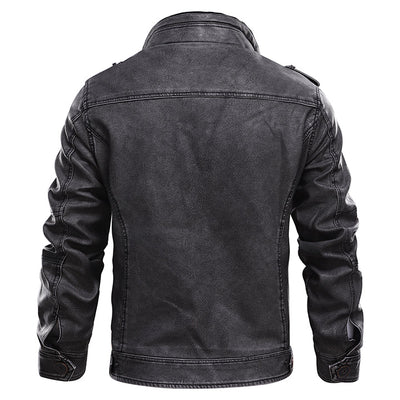 Hudson – Leather Biker Jacket