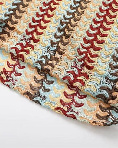 Charlotte - Boho Crochet Beach Tunic Dress