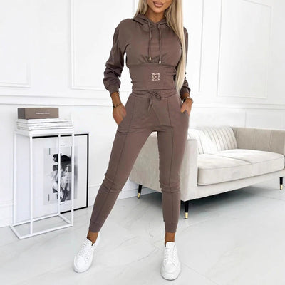 Octavia – Elegant Cotton Tracksuit with a Flattering Fit